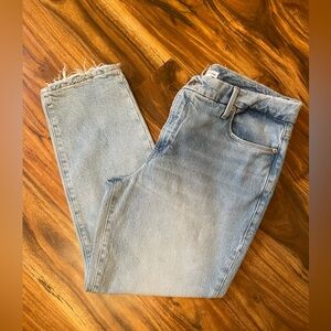 Women’s Good American straight leg jeans